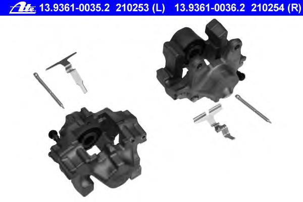 Do koszyka 1294200083 Mercedes Zacisk hamulcowy tylny prawy
