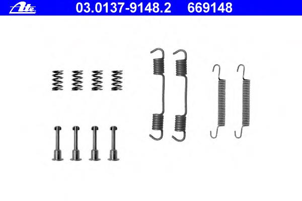03.0137-9148.2 ATE zestaw naprawczy klocków hamulcowych