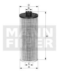 HU9316X Mann-Filter filtr oleju