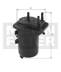 WK9028Z Mann-Filter filtr paliwa