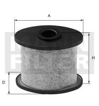 Filtr odpowietrzenia bloku silnika Mann-Filter LC5001X cena, od 54,73 USD