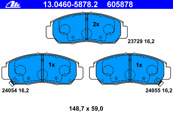 Klocki hamulcowe Honda STREAM