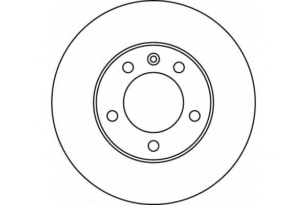 8DD 355 108-931 HELLA tarcza hamulcowa przednia