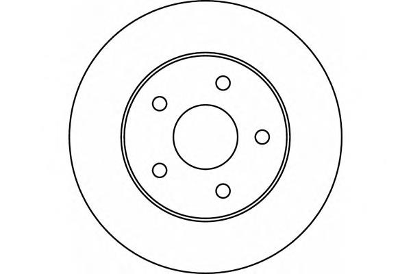 Tarcza hamulcowa przednia Chrysler 52098672 cena, od 51,64 USD
