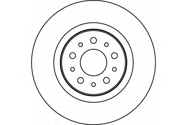 Tarcza hamulcowa tylna Fiat/Alfa/Lancia 71770926 cena, od 31,15 USD