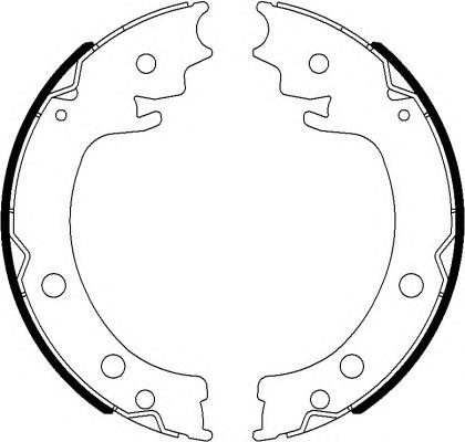 Klocki hamulca ręcznego Suzuki 5460077K00 cena, od 36,10 USD