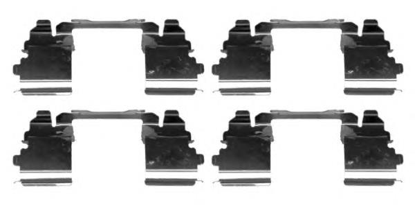 42555882 Iveco Zestaw naprawczy zacisku hamulcowego przedniego