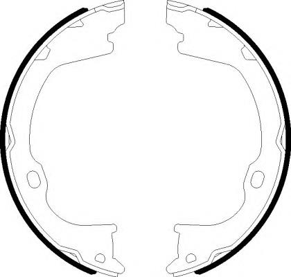 Klocki hamulca ręcznego Chrysler 4560176AA cena, od 46,24 USD