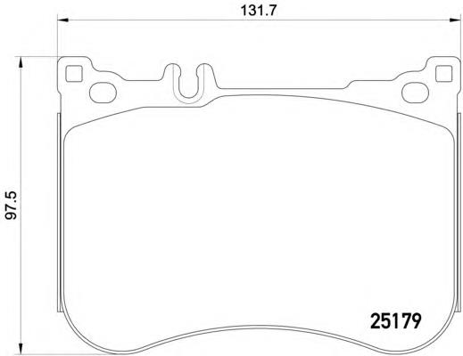 Klocki hamulcowe przednie tarczowe Blue Print ADU174258 cena, od 54,70 USD