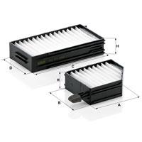 CU210022 Mann-Filter Filtr kabiny