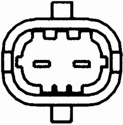 Czujnik temperatury płynu chłodzącego 6338046 Opel