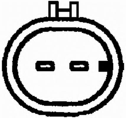 Czujnik położenia wału korbowego 6235645 Opel