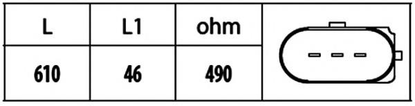 Czujnik położenia wału korbowego ERA 550101A