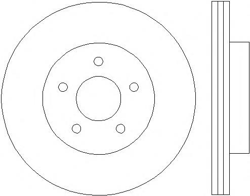 Tarcza hamulcowa tylna Jaguar C2D26352 cena, od 66,80 USD
