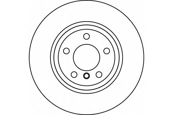 8DD 355 112-231 HELLA tarcza hamulcowa przednia