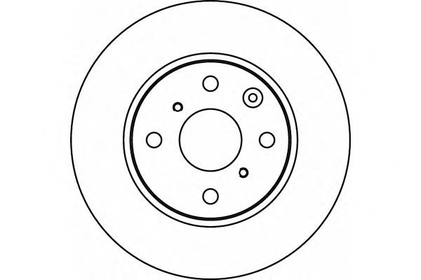 Tarcza hamulcowa przednia Peugeot/Citroen 1618862380