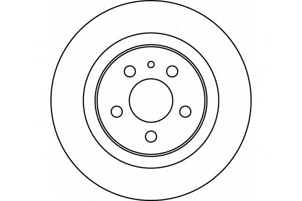 Tarcza hamulcowa tylna Fiat/Alfa/Lancia 9464222687 cena, od 40,26 USD