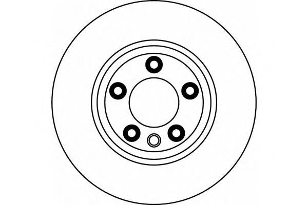 Do koszyka 95535140151 VAG Tarcza hamulcowa przednia