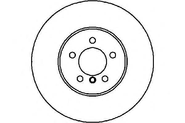 Tarcza hamulcowa tylna 18001 ABS