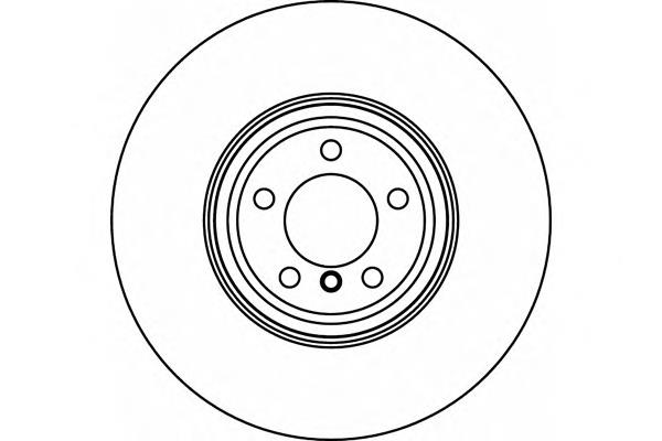 34116766107 BMW Tarcza hamulcowa przednia