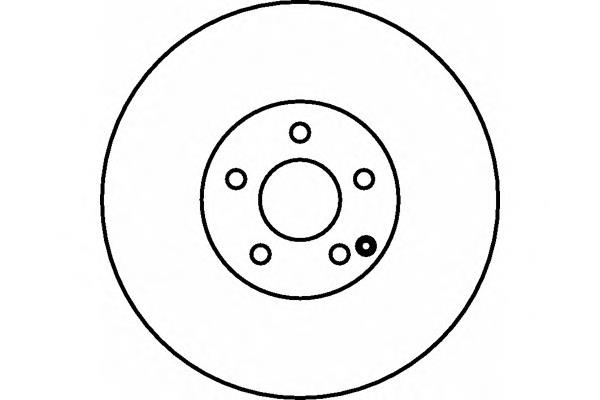 8DD 355 109-431 HELLA tarcza hamulcowa przednia