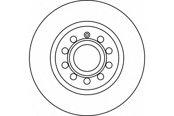 8DD355109-561 HELLA tarcza hamulcowa przednia