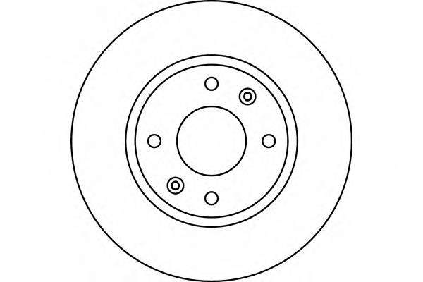 Tarcza hamulcowa przednia Hyundai/Kia 5171209000 cena, od 36,78 USD