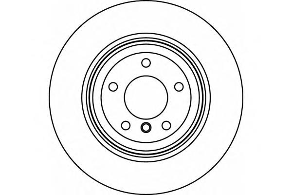 Tarcza hamulcowa tylna 6855004 BMW