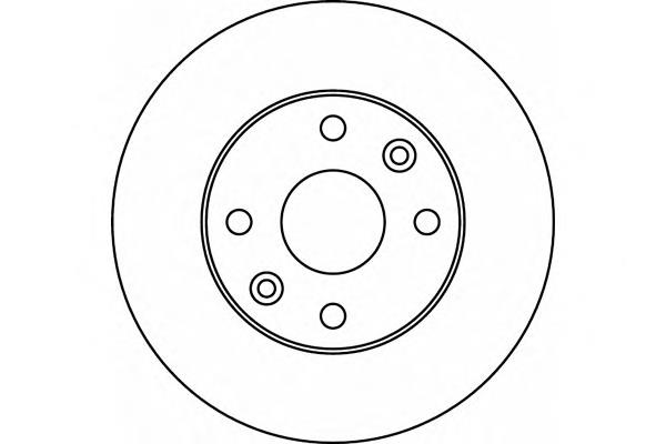 Tarcza hamulcowa przednia Hyundai/Kia KDX7433251