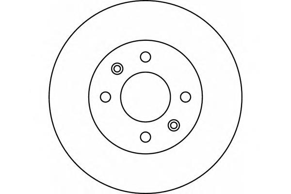 5171209000 Hyundai/Kia Tarcza hamulcowa przednia