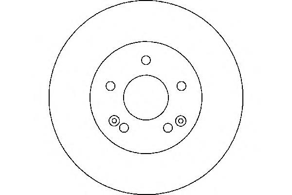 Tarcza hamulcowa przednia Mercedes 2104211212