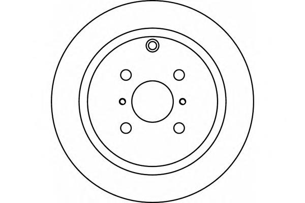 Tarcza hamulcowa tylna Remsa 680500