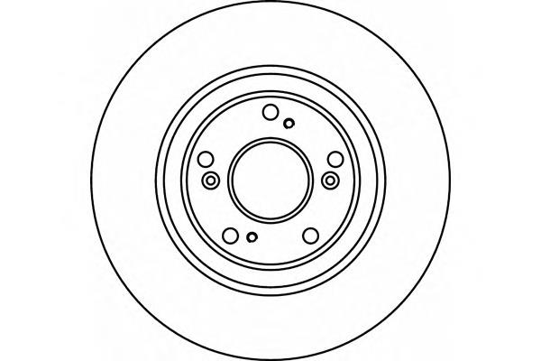 Do koszyka 45251S6MA10 Honda Tarcza hamulcowa przednia