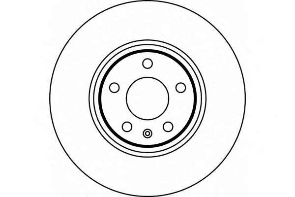 8DD355111121 HELLA tarcza hamulcowa przednia