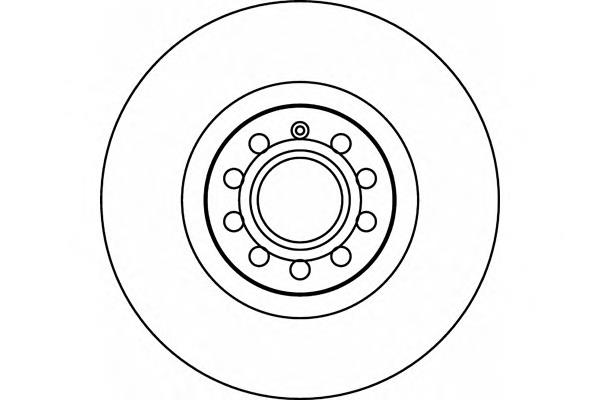 8DD 355 107-631 HELLA tarcza hamulcowa przednia