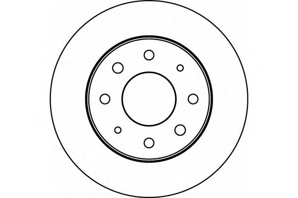 Do koszyka MB668886 Mitsubishi Tarcza hamulcowa przednia