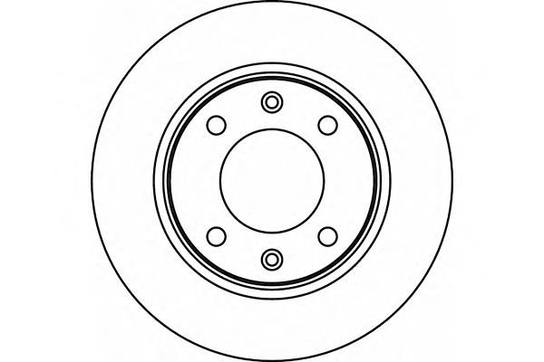 8DD 355 108-391 HELLA tarcza hamulcowa tylna