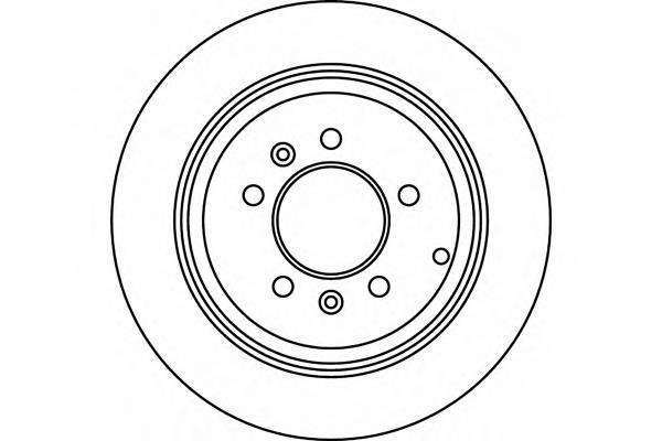 Tarcza hamulcowa tylna Peugeot/Citroen 4246V7 cena, od 48,85 USD