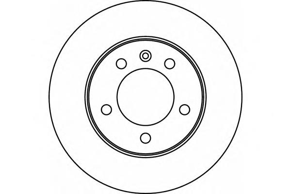 Tarcza hamulcowa tylna Opel 9111045