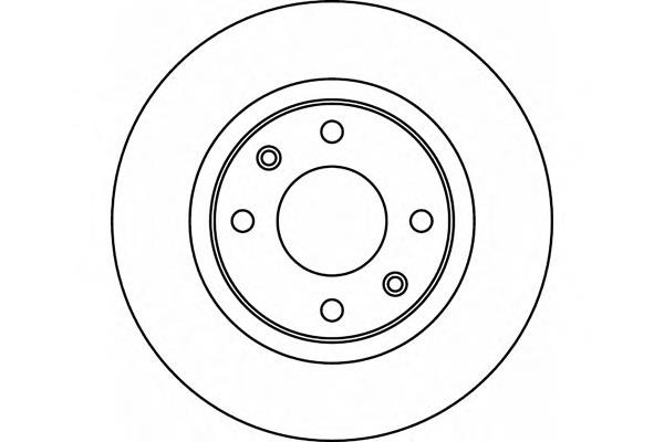 8DD 355 108-351 HELLA tarcza hamulcowa przednia