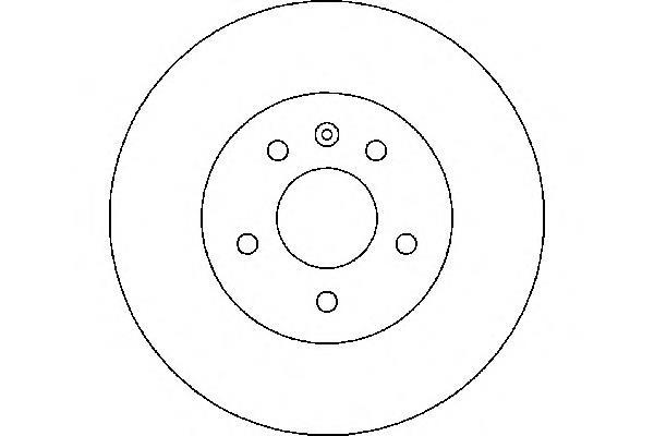 Tarcza hamulcowa przednia VAG 7M3615301A cena, od 77,11 USD