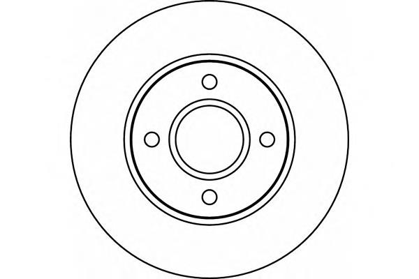 Tarcza hamulcowa przednia Ford 1388256 cena, od 34,78 USD