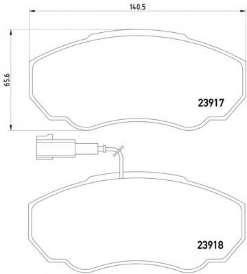 Klocki hamulcowe przednie tarczowe HELLA 8DB355010391 cena, od 27,12 USD