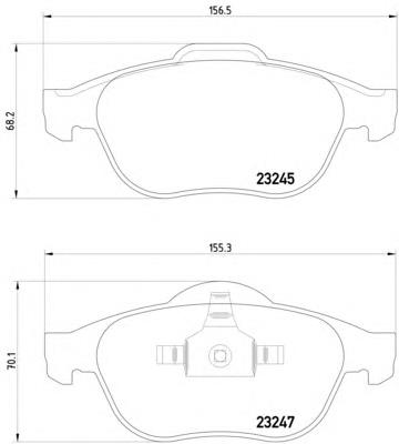 Klocki hamulcowe przednie tarczowe Renault (RVI) 7701209672 cena, od 34,09 USD