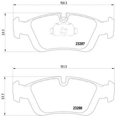 8DB355008741 HELLA klocki hamulcowe przednie tarczowe