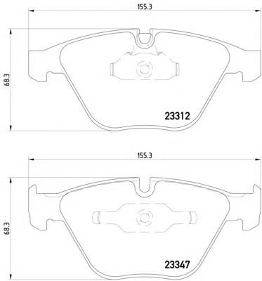 8DB355009271 HELLA klocki hamulcowe przednie tarczowe