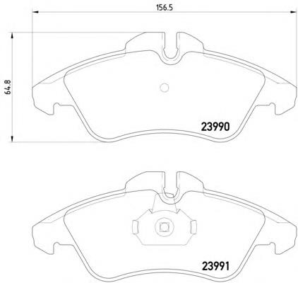 8DB355014481 HELLA klocki hamulcowe przednie tarczowe