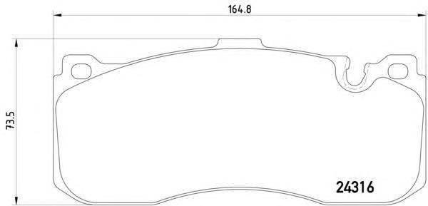 8DB355014041 HELLA klocki hamulcowe przednie tarczowe