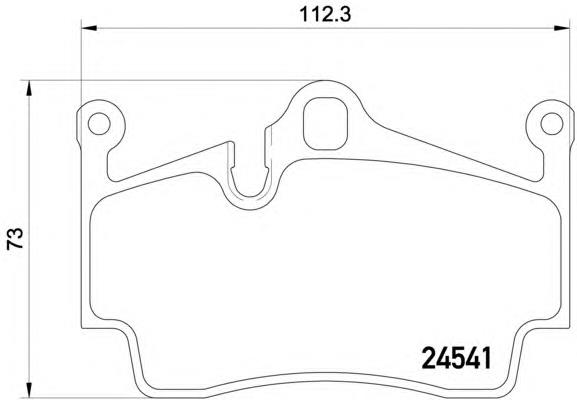 Okładziny (klocki) do hamulców tarczowych tylne HELLA 8DB355013311 cena, od 51,88 USD