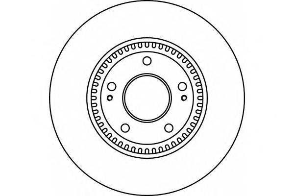 8DD355114511 HELLA tarcza hamulcowa przednia